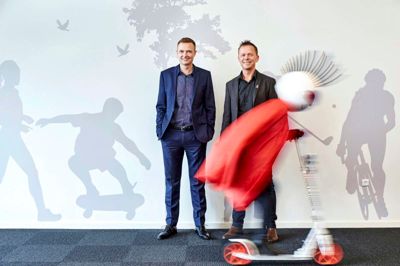 I spidsen for IT Relation står blandt andre administrerende dierktør Henrik Kastbjerg og salgsdirektør Stig Bundgaard. Foto: PR-foto