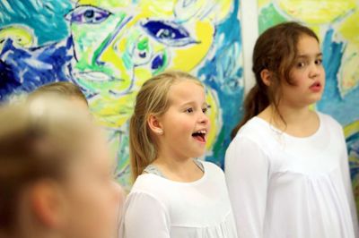2700 børn - fra dagplejen til de ældste klasser i folkeskolen - kan få en ekstra oplevelse med nyt sang- og musikprojekt. ?foto: flemming hansen