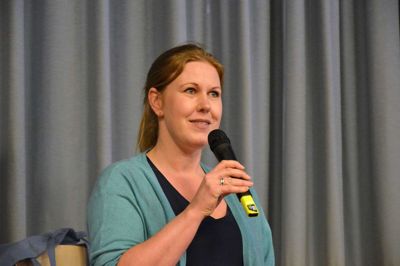 Merete Ajstrup fra Vestre/Isenvad skoles bestyrelse bad om en konstruktiv dialog. Det fik hun.
