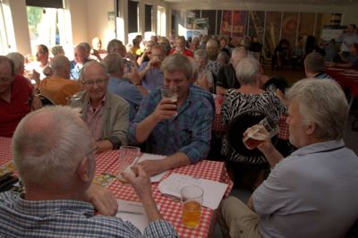 Der var 80 fremmødte til generalforsamlingen i aftes. ?Foto: Claus Thorhauge