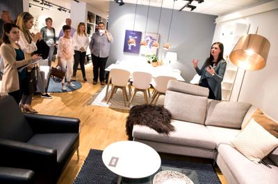 BoConcepts franchisetagere fra hele verden var for tre uger siden samlet i Herning til intern messe. Dengang var de uvidende om det købstilbud, der blev fremlagt i går. ?Foto: Tom Laursen