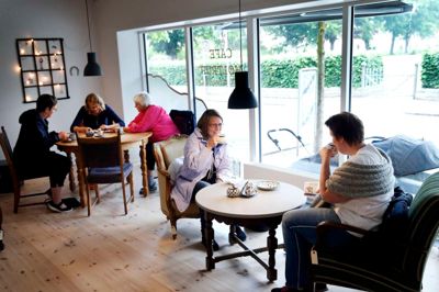 Café Møltrup i Vildbjerg åbnede i juni 2016. Nu har optagelseshjemmet planer om endnu en café. ? Foto: Flemming Hansen