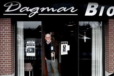 Jens Udbye, formand for Dagmar Bio, håber, at tilbygningen kan stå klar til vinter. ?foto: Henrik Ole Jensen