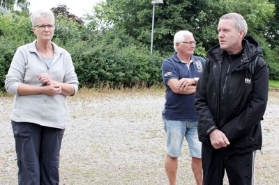 Beboerhuset er omdrejningspunktet for de fleste af aktiviteterne i Høgild. Her er det Hanne Mølgaard Hedevang, Finn Jensen og Claus Bo Pedersen fra beboerhusets repræsentantskab. ? foto: Christian Sjurman
