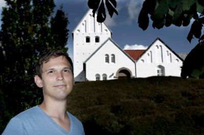 Som sognepræst har Christoffer Olesen overtaget traditionen med gudstjeneste 31. december. ?Foto: Henrik Ole Jensen