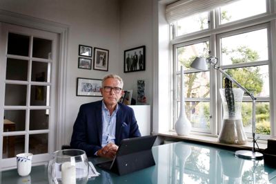 - Som den entreprenør, jeg er, vil jeg ikke afvise, at vi også godt vil hjælpe med at være fødselshjælpere til nye spændende projekter, hvis vi kan se, at der er noget perspektiv i det, siger Viggo Mølholm. ?Foto: Flemming Hansen