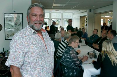 Niels-Jørgen Simonsen håber, at mange vil dukke op med kunst, de har tilovers. ?foto: henrik ole jensen