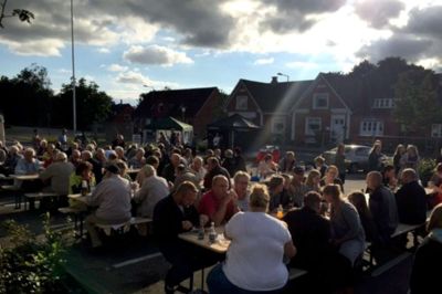 Foto fra tidligere hyggelig aften i Haderup. Foto: Privatfoto