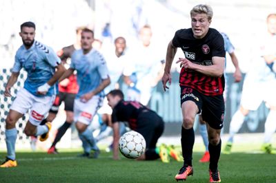 Tre tippere havde forudsagt at Rasmus Nissen og kompagni ville spille 2-2 med SønderjyskE. Foto: Tom Laursen