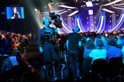 DR har før sendt fra Dansk Melodi Grand Prix 2009 hos MCH. Nu kommer det igen. Foto: Flemming Hansen