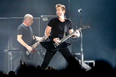 Nickelback gav den gas i Boxen. Foto: Henrik Ole Jensen