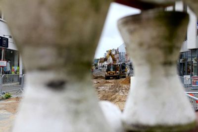 På flere måder lysner det forude i gågaden. Foto: Christian Sjurman