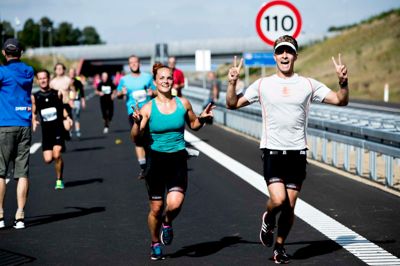 Det er i dag, det sker. Silkeborgmotorvejen åbnes for trafik i aften. Foto: Jakob Stigsen Andersen