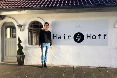 Fra mandag kan man få klippet håret af Nathalie Hoff Kristensen hos Hair By Hoff. ?privatfoto