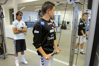 Kibæk IF Fitness går i lyserødt på søndag til fordel for Kræftens Bekæmpelses kampagne Støt Brysterne. Fitnesscentret holder også åbent hus på søndag. ? foto: Jonas mØller Jensen