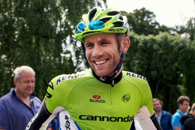 2013 blev sidste sæson som cykelrytter for Brian Vandborg. Han kørte for Cannondale og er her fotografet ved det års DM på landevej. Et par dage forinden havde han vundet DM i enkelstart. ? Foto: Gregers Tycho/Polfoto