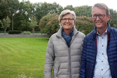 Bestyrelsesformand Hanne Wad og forretningsfører Kent Kristiansen. Foto: Kim Kristensen