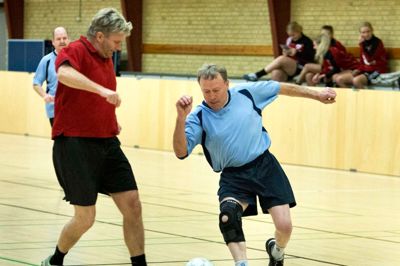 Der er fin opbakning til turneringen fra veteranerne i plus 50-rækken. Til gengæld kniber det mere med seniorspillerne.? foto: Tom laursen
