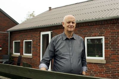 - Det er næsten som at have sit eget, siger Vagn Lauritsen, der foreløbig har boet 14 år i boligforeningens afdeling på Rugtoften. Et klyngehus med have til.