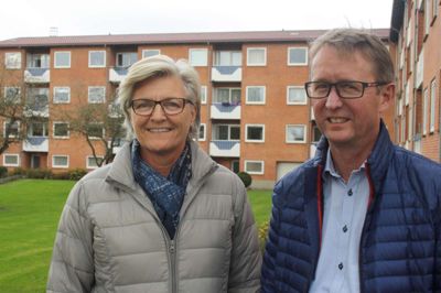 Bestyrelsesformand Hanne Wad og forretningsfører Kent Kristiansen. Foto: Kim Kristensen