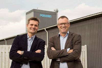 Esben Wibholm (t.v.) bliver administrerende direktør i fusionsvirksomheden, mens Villy Sørensen bliver salgsdirektør. ?Pr-foto