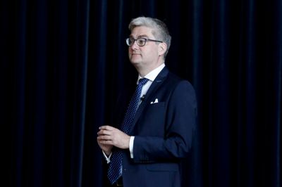 Regeringen har en stor kærlighedsfest med hele provinsen, siger justitsminister Søren Pind (V), efter at han har bestemt, at en ny politiskole skal ligge i Herning. Foto: Henrik Ole Jensen