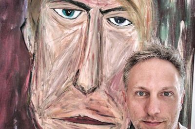 Efter en nedtur med stress begyndte Sune Hempler at male. ?privatfoto