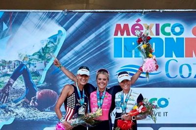 Michelle Vesterby vandt søndag Ironman Cozumel i Mexico. Hun er dermed allerede nu sikker på en plads ved næste års helt store mål, ironman-stævnet på Hawaii, der samtidig har status som VM. Pr-foto