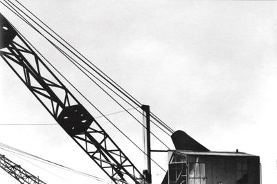 Per Aarsleff (yderst til højre) fra starten i Søby Brunkulslejer. ?Foto: Søby Brunkulsmuseum