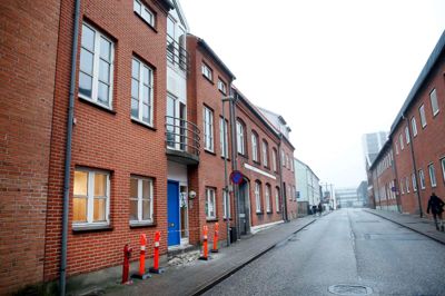 Teknisk Landsforbund har solgt ejendommen Smedegade 10 til firmaet MK Ejendomsudvikling ApS, der er ejet af Morten Sjøstrand Fagerlund og Kenneth Korsholm Hansen. Projektet er det første, som de to kompagnoner har kastet sig over. ?Foto: Flemming Hansen