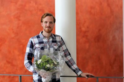 Anders Zacho Jørgensen afsluttede sin eksamen med et 10-tal. ?Foto. Tine Bagger