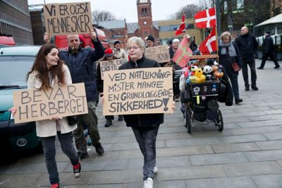 Januar 2017 i Herning. De udsatte fik pludselig stemme, da varmestuen ved Blå Kors i Bethaniagade skulle lukke om natten. Det nye Udsatteråd vil ikke demonstrere. Det vil være talerør for mennesker på kanten af samfundet.?foto: flemming hansen