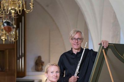 Viola Chiekezi og Søren Voigt Juhl står bag den musikalske fortælling om Martin Luther. ?PR-foto