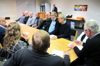 Der blev uddelt både ris og ros, da den store Venstre-forening holdt generalforsamling. ?Foto: Ole skydt
