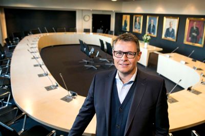 Lars Krarup havde frygtet for, at kræftbehandling ville blive flyttet til Aarhus, men med den nye sundhedsreform er det sikret i Gødstrup, konkluderer han. ?Foto: tom laursen