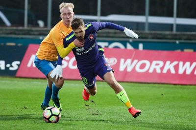 FC Midtjylland var klart toneangivende. Foto: Martin Ballund
