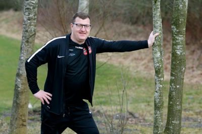 Thomas Jakobsen fra Kibæk blev castet til den nye sæson af DR's Rigtige Mænd, men endte med ikke at blive en del af det endelig hold. I stedet er han ambassadør på det nye træningsfællesskab, Rigtige Mænd Sjakket, og med på et af holdene i morgen. ?foto: Henrik OLe Jensen