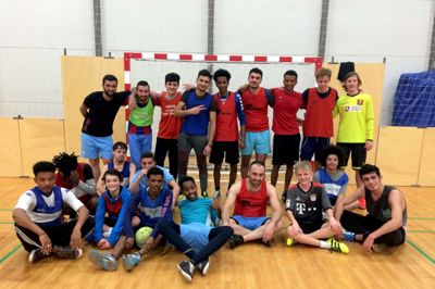 I øjeblikket er der seks unge mænd fra Eritrea og ni fra Syrien. Alle i alderen 18-22 år. ?Privatfoto