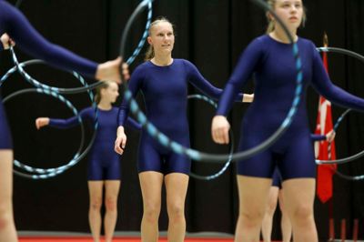 Gymnastikopvisning for efterskoler. Foto: Henrik Ole Jensen