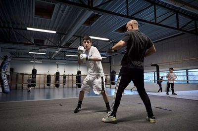 Islam Zajpulaev med tjetenske rødder er ét af de største talenter i Herning Amatør Bokseklub. ?Pr-foto
