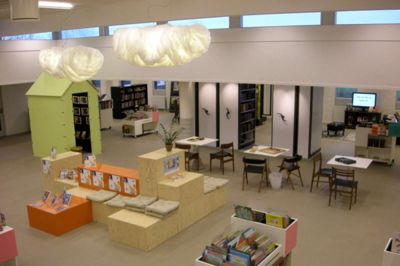 På lørdag bliver der livlig aktivitet på Biblioteket i Kibæk, når borgerne kan få inspiration til måder at bruge biblioteket og de lokale fritidstilbud. ? PR-foto