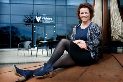 Heidi Bloch blev narret og overrumplet med titlen som »Årets Vildbjergenser 2017«. ? Foto: Henrik Ole Jensen