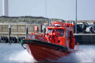 Åben havn i Hvide Sande.
Privatfoto