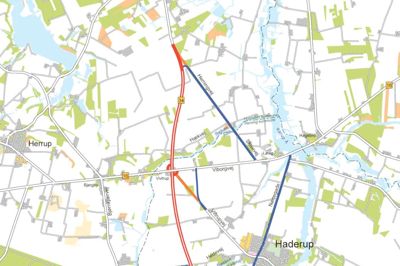 På informationsmødet vil Vejdirektoratet blandt andet præsentere projektets udformning, de kommende forundersøgelser og tidsplanen for byggeriet. ?Illustration: Vejdirektoratet