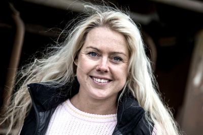 Michelle Vesterby er glad for mad, så der skal være plads til at nyde en gang stægt flæsk, selvom man træner op til vigtige triatlon-stævner. ?Foto: Tom Laursen