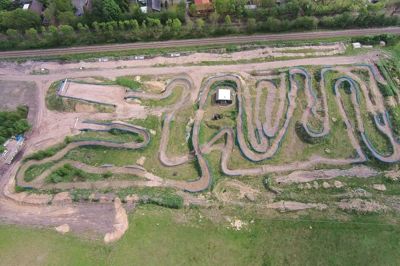Lørdag 26. august er der officiel åbning af de fire forskellige baner hos Bording MTB & Four Cross. ?Privatfoto