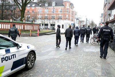 Selv om de mange anholdelser af Black Army-medlemmer har svækket den lokale afdeling, vil politiet fortsætte arbejdet med at få standset den rekruttering, som gruppen har blandt unge i lokalområdet.? Foto: tom Laursen