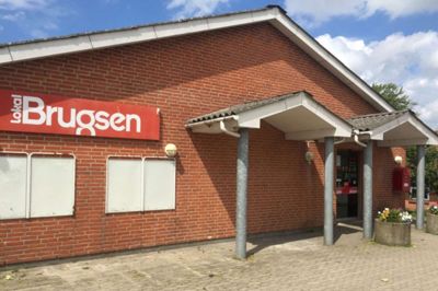 Brugsen blev lukket 2. juni. Men livet i Grønbjerg går videre. ?FOTO: OLE SKYDT