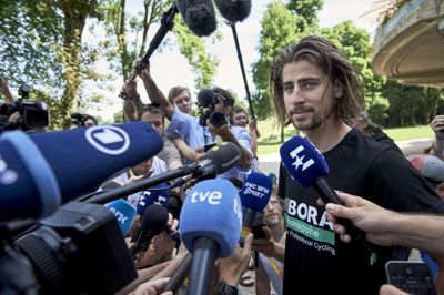 Peter Sagan er ikke på den foreløbige startliste til EM i Herning. Foto: ritzau/Bonnerup Claus