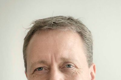 Herningensiske Alex Pedersen, der i dag er vice-administrerende direktør hos Jysk Fynske Medier, er tidligere amatørverdensmester i landevejscykling. Også han har blikket rettet mod EM i Herning.? Foto: Mads Hansen/Ritzau Foto